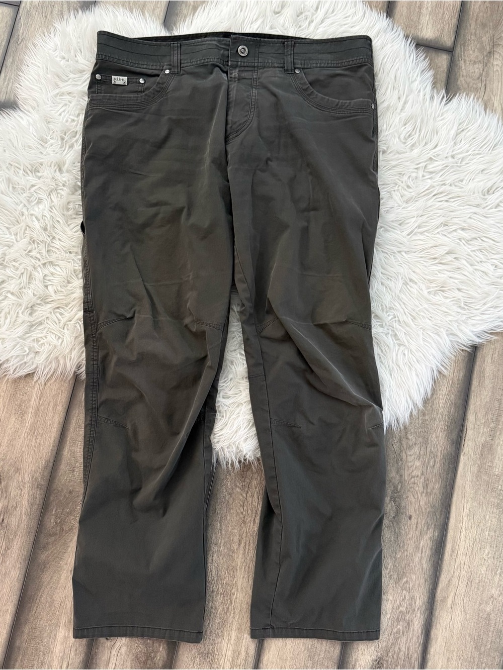 Men's Kuhl Charcoal 38x32 Casual Stretch Pants